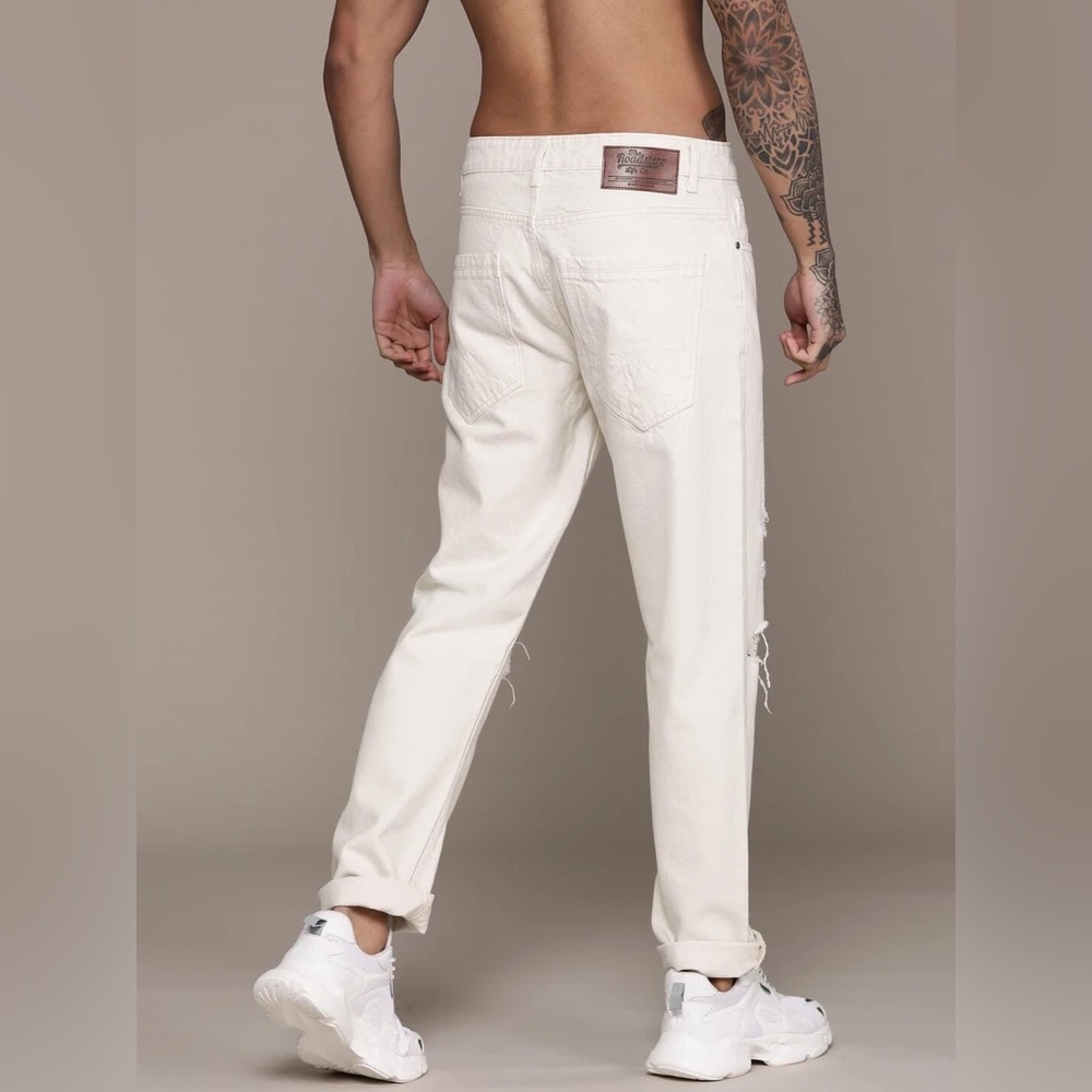 Men's White Skinny Jeans